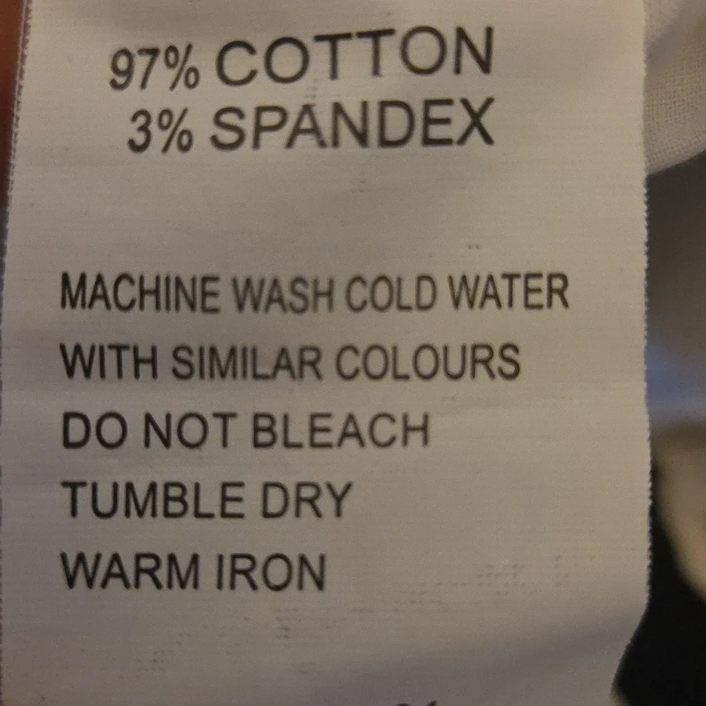 Black & White Cotton Skirt - Picture 4 of 4